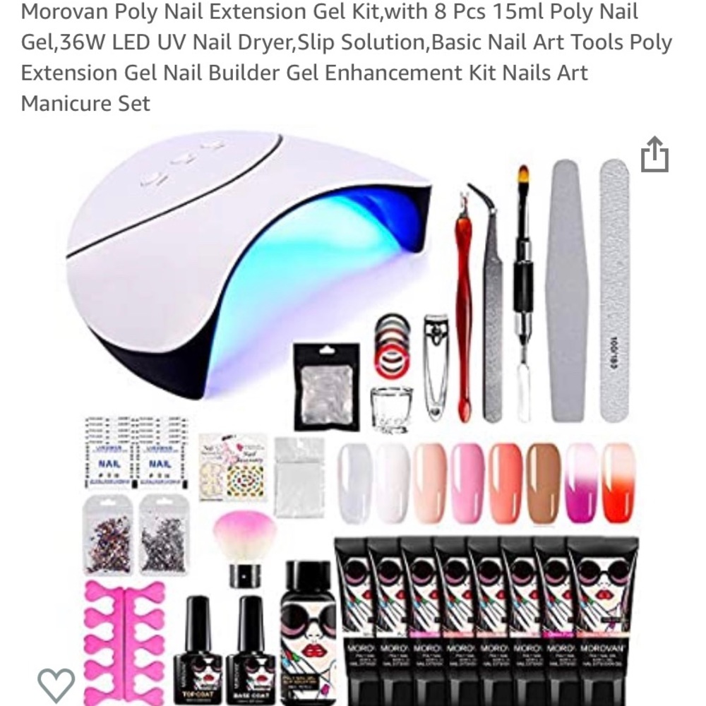 Nail extension gel kit💅🏼